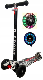 H2 Black Balance Scooter R-Sport Luminous